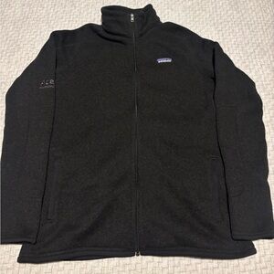 Patagonia Full Zip Black Jacket Size Medium